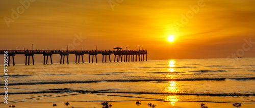 Memorial Day Sunrise Dania Beach Pier Florida