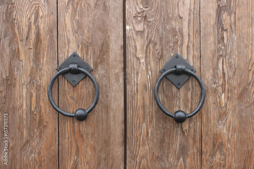 Fotografie Old wooden gate