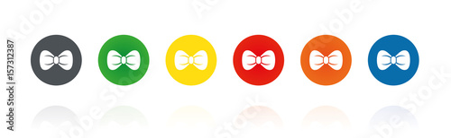 Schleife - Farbige Buttons