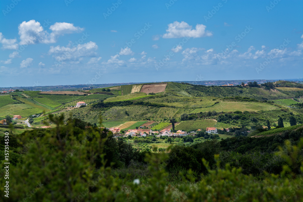 country side in Torres Vedras Portugal.
