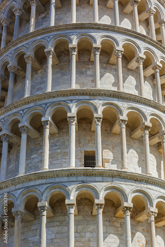 Leaning tower in Pisa Italy