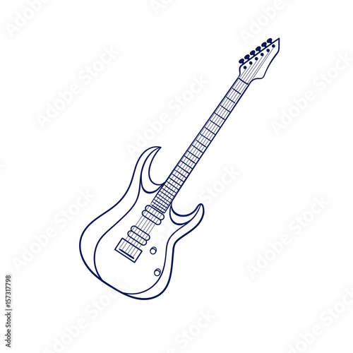 rock electric guitar