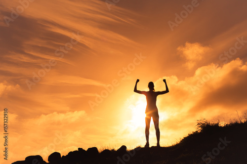 Photography Winning and success concept