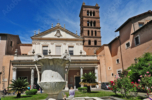 Roma, la Basilica di Santa Cecilia a Trastevere photo