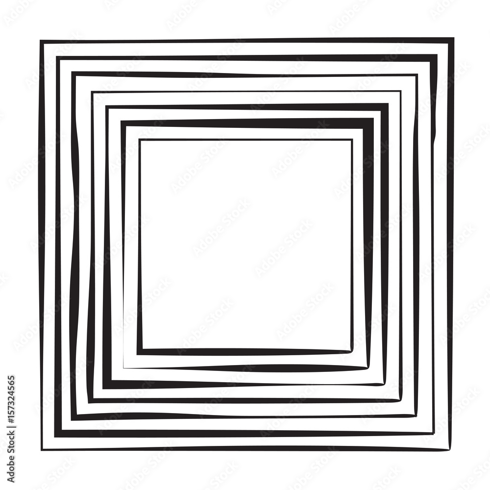 Square and Stripe Pattern. Abstract Monochrome Background Square and Stripe Pattern. Abstract Monochrome Background