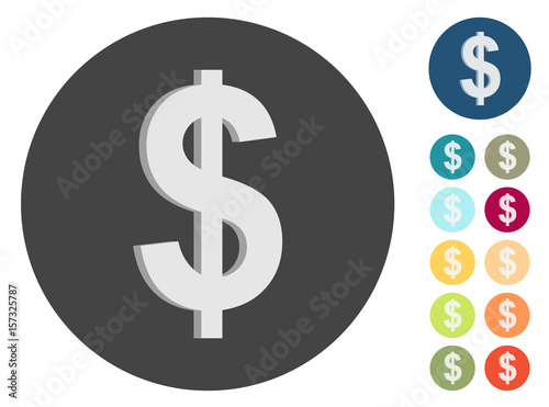 3D Icons - US-Dollar