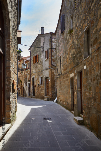 Old Tuscany town. Italy concept