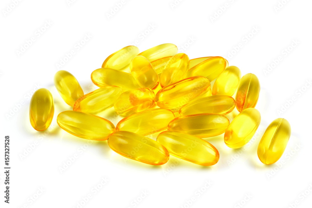 kapsułki omega-3 - obrazy, fototapety, plakaty 