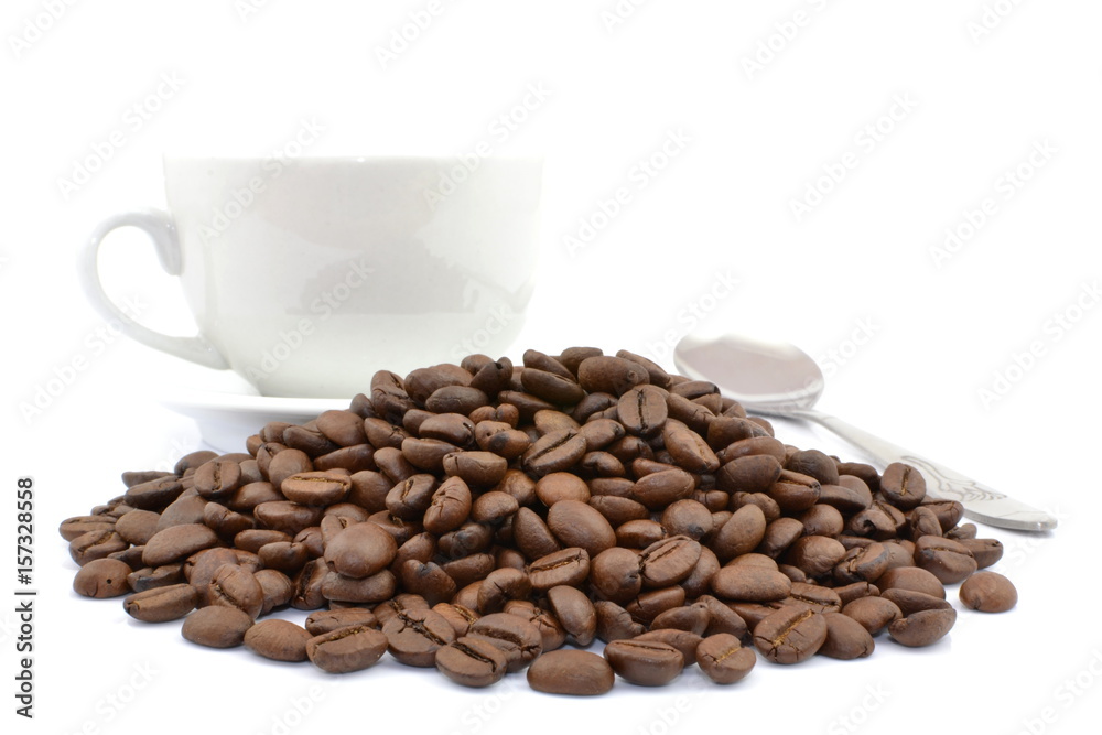 Obraz premium kawa z filiżanką