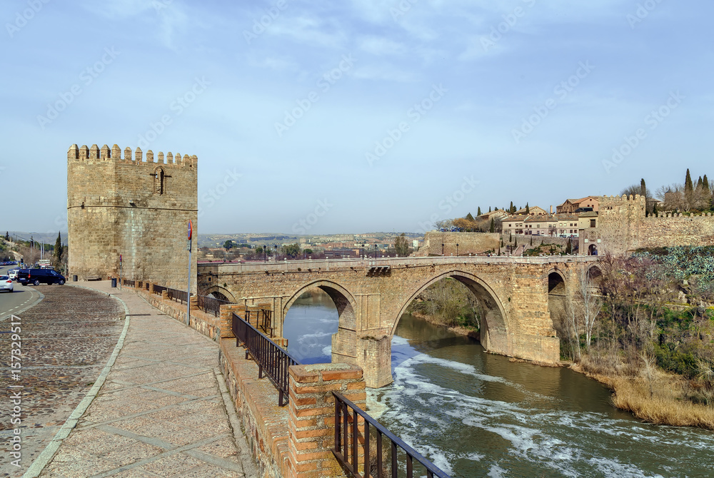 St Martin's Bridge, Toledo, Spain