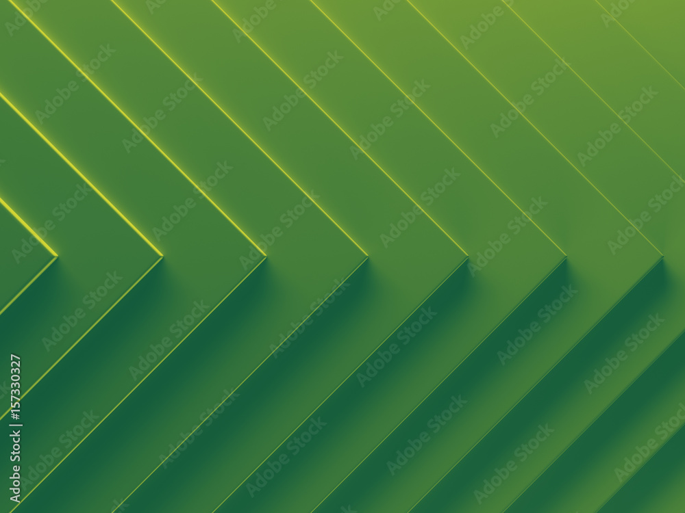 Green arrows abstract background picture. 3D illustration. This image works good for text and website background, print and mobile application. Green arrows abstract background picture. 3D illustration. This image works good for text and website background, print and mobile application.