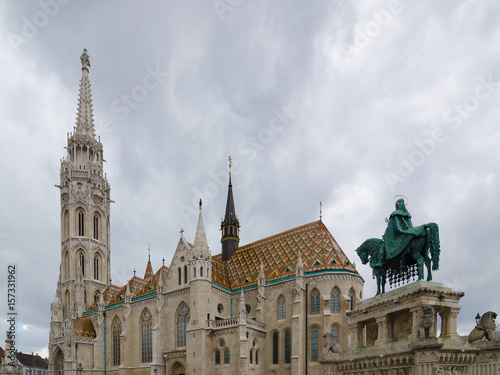 St. Matthias Church in Budapest. One of the main temple in Hungary © dmitr86