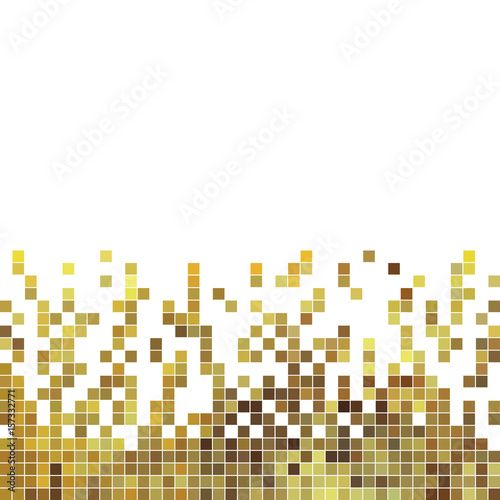 abstract vector square pixel mosaic background