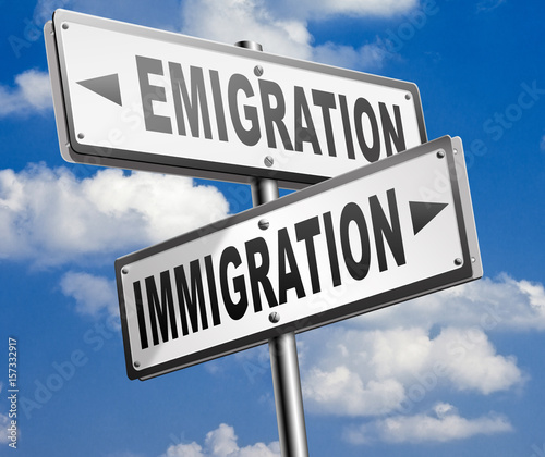 Immigration or emigration