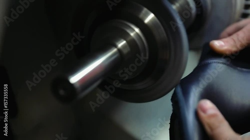 The shoe making process