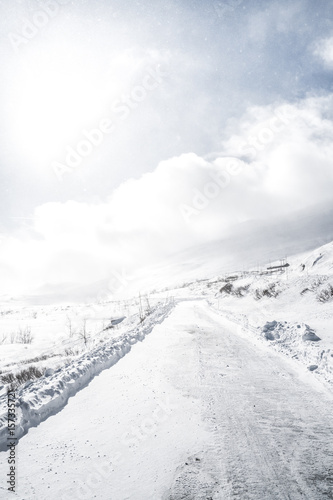 Roads in Norway photo