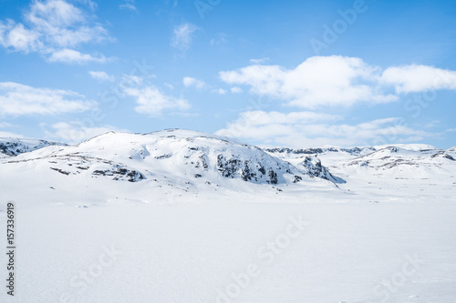 Fototapeta Naklejka Na Ścianę i Meble -  Aurlandsdalen Valley