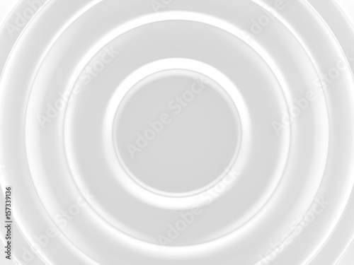 White vortex. Clean abstract background image. 3D illustration. Works for text and website background, print and mobile application.