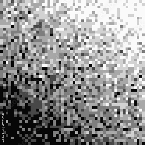 Fototapeta Naklejka Na Ścianę i Meble -  Pixel Art Gradient Pattern - Vector Background