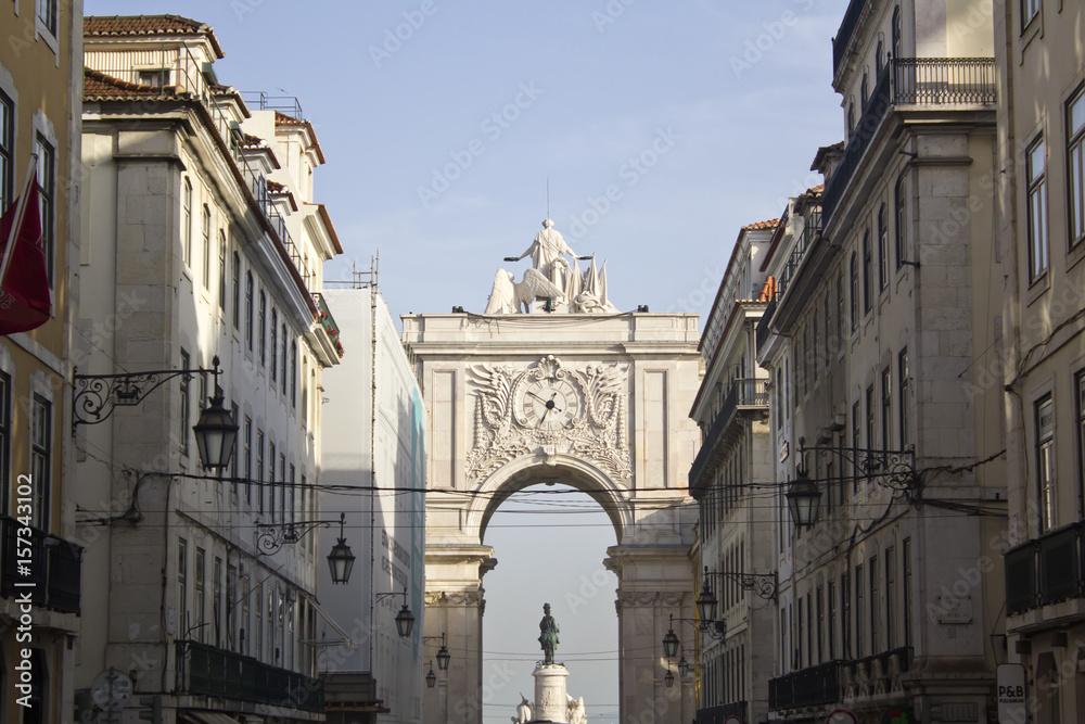 Triumphal Arch of Augusta Street, Lisbon