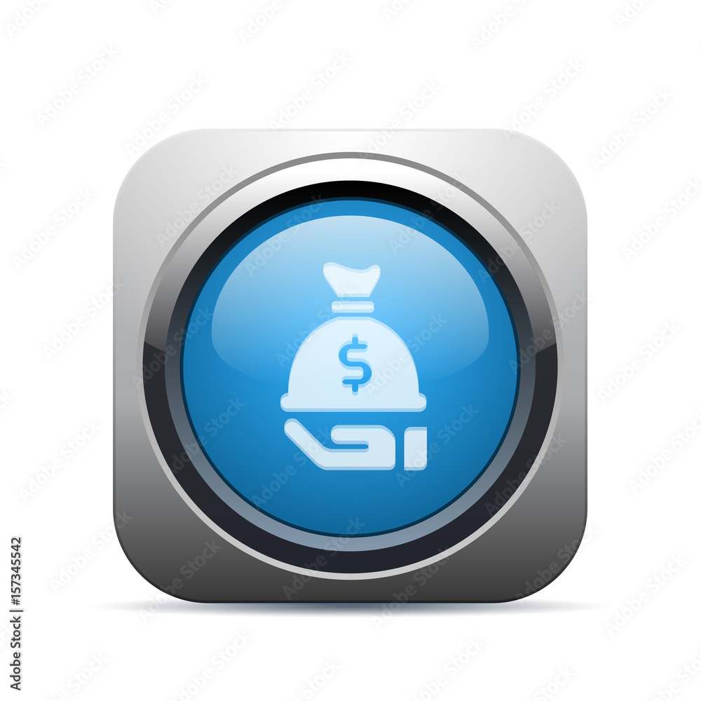 Square Push-Button - Vector Square Push-Button - Vector