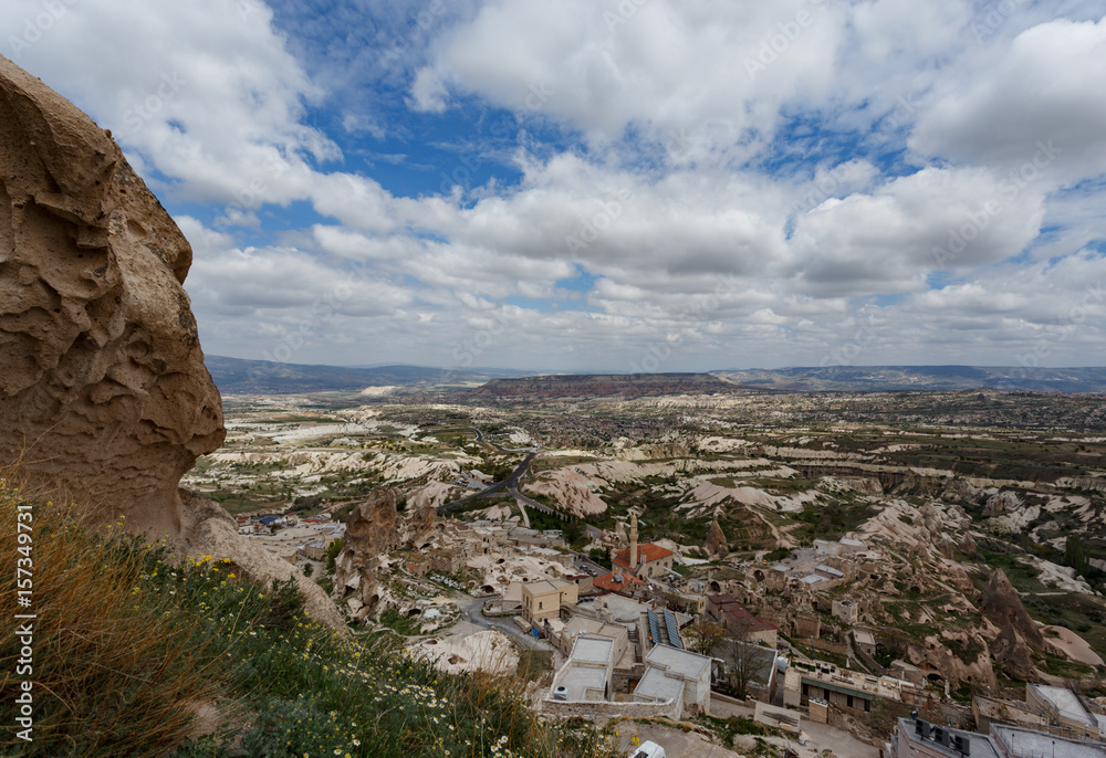 Fototapeta premium View from Uchhisar castle in Cappadocia