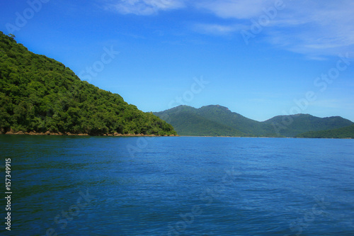 Tropical Island with blue waters, Brazil © jptinoco