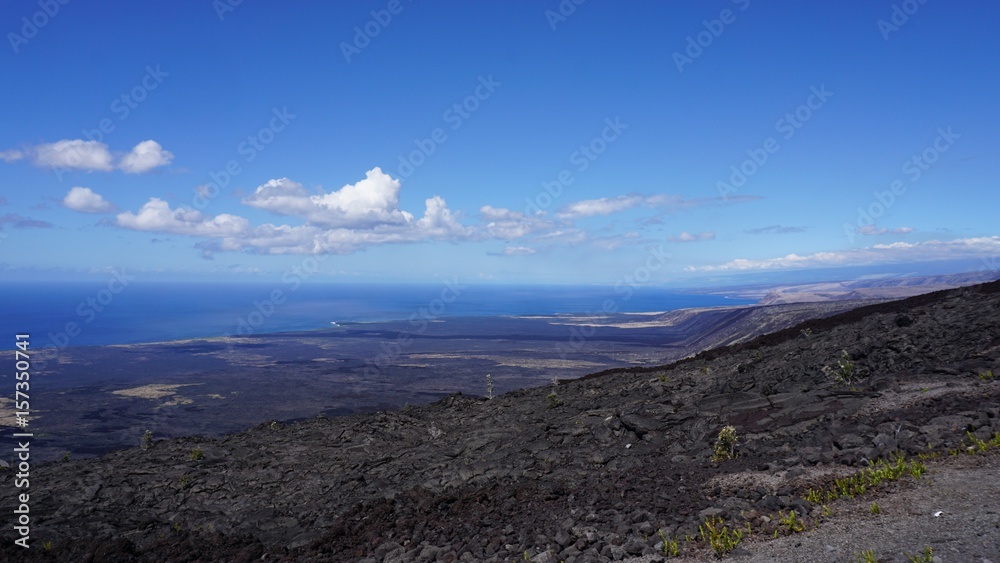 Hawaii dry lava