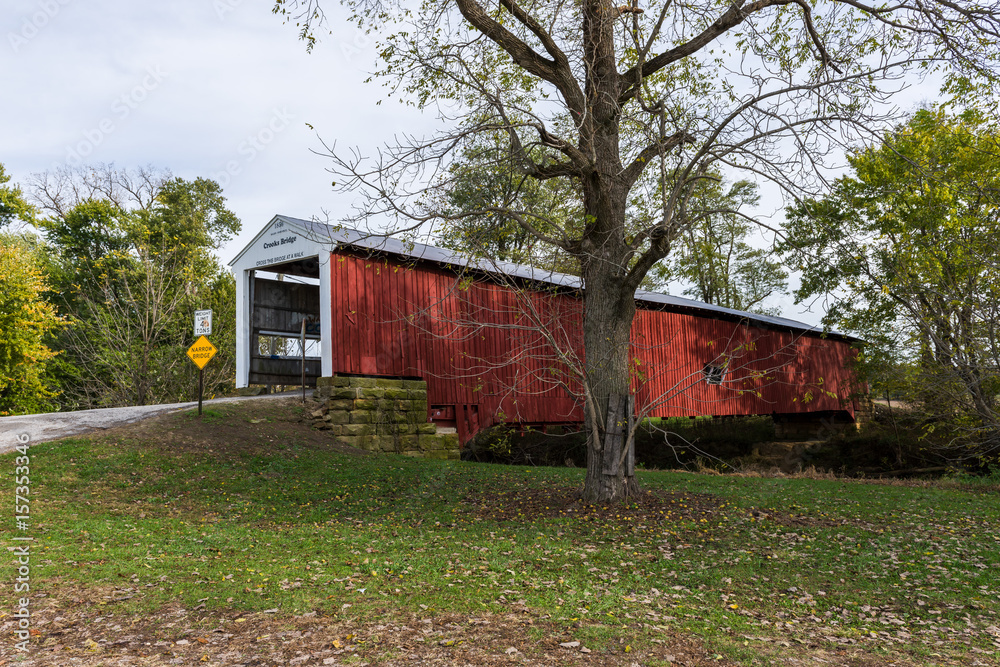 Obraz premium Covered Bridge
