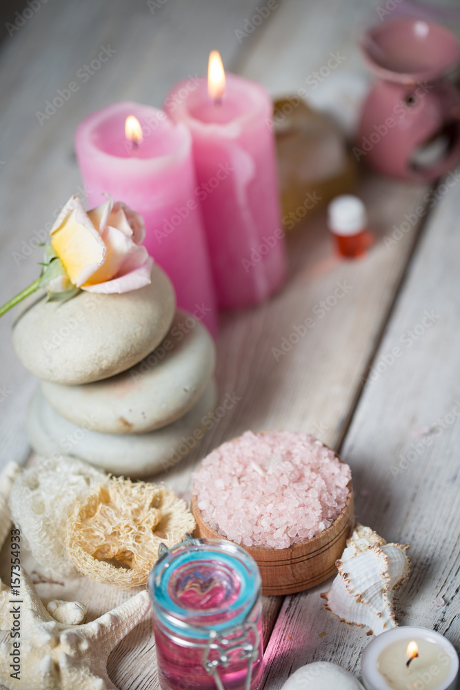 Beautiful composition of spa treatment Beautiful composition of spa treatment