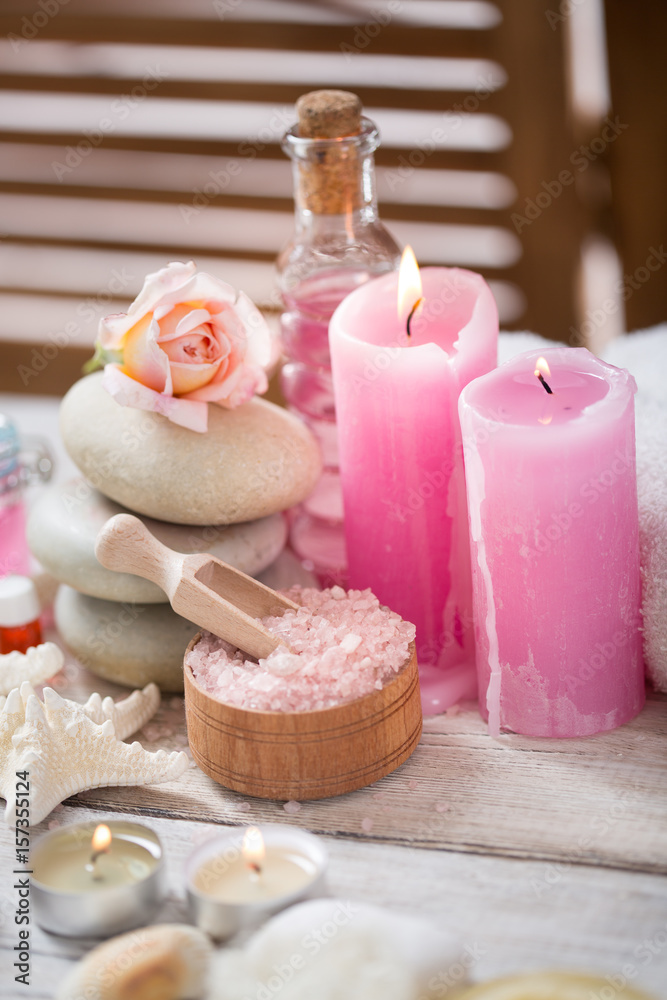 Beautiful composition of spa treatment Beautiful composition of spa treatment