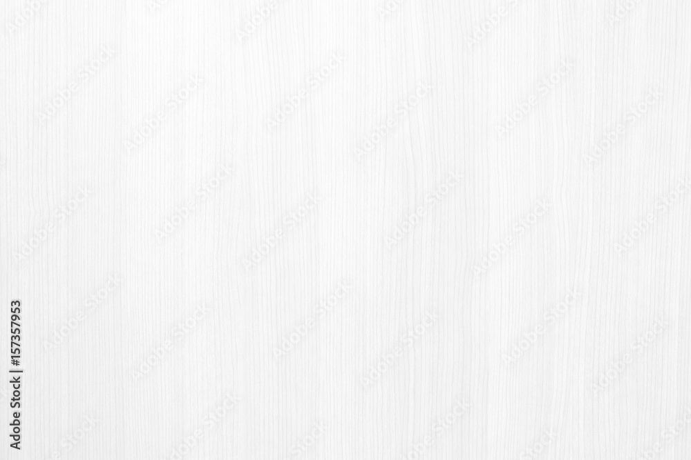 White Wood Board Texture Background.