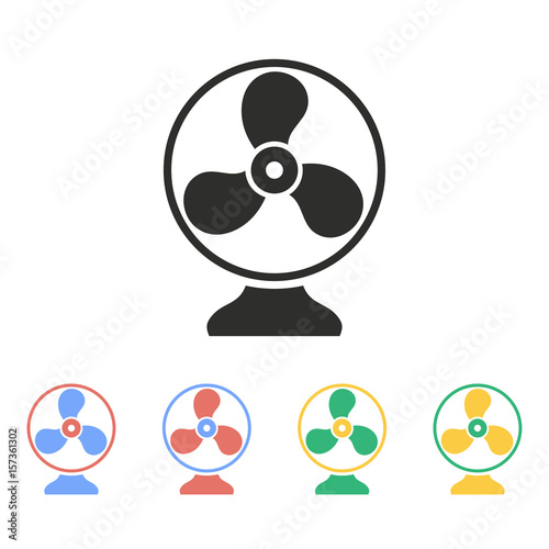 Fan - vector icon.