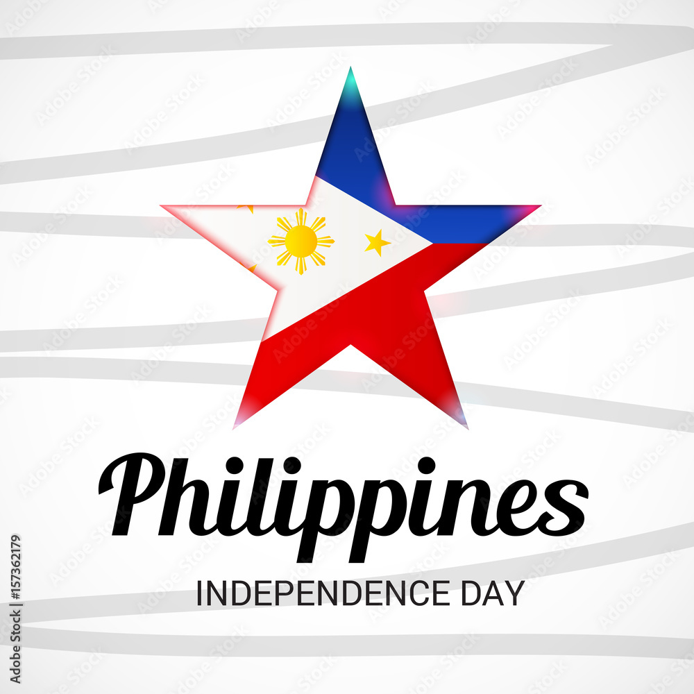Obraz premium Philippines Independence Day.
