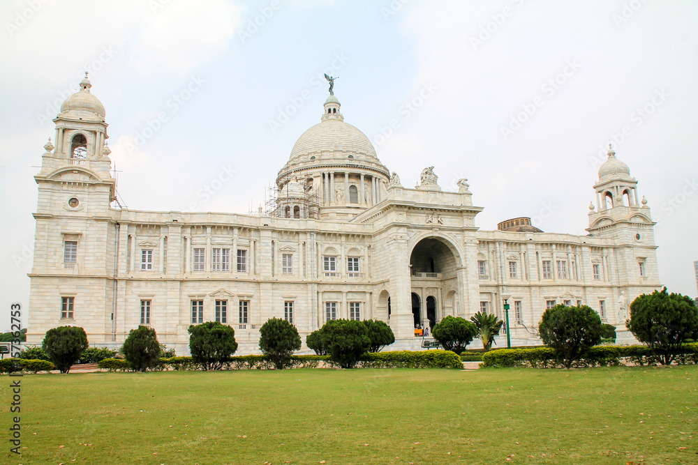 Outside view of Victoria Palace, India