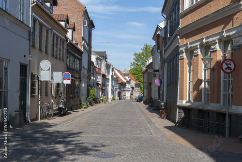 Odense Denmark Nedergade street