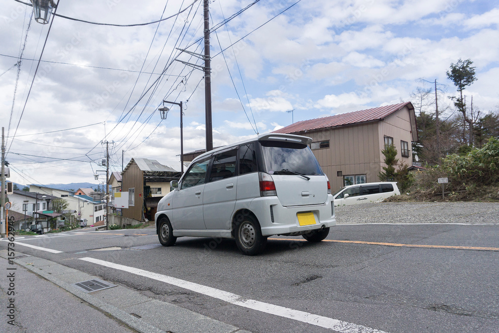 田舎風景 交通手段