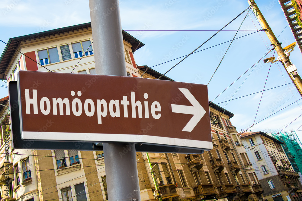 Schild 223 - Homöopathie
