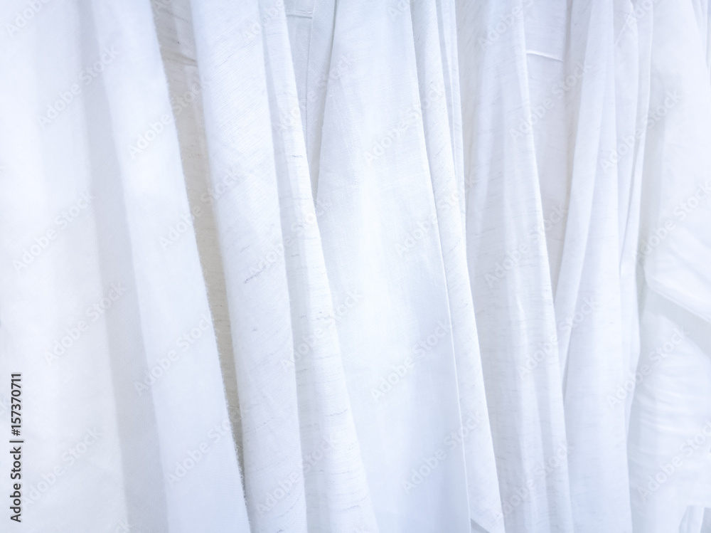 natural fabric linen texture for design. sackcloth textured. White Canvas for Background