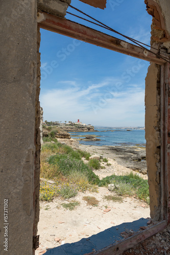 View from old house of Marine Protected area of Plemmirio in Syracuse © Wead