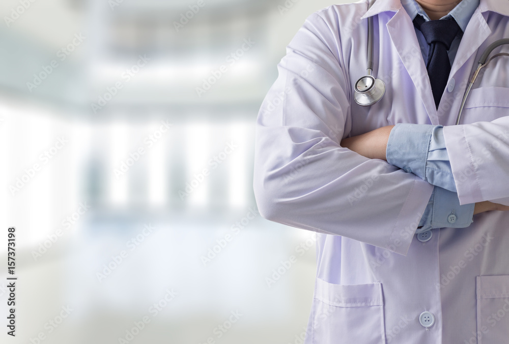 Doctor, patient, medical. smart medical doctor working