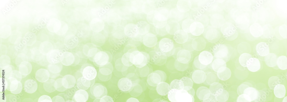 Green natural Bokeh Background
