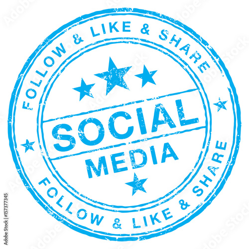 Social Media stamp