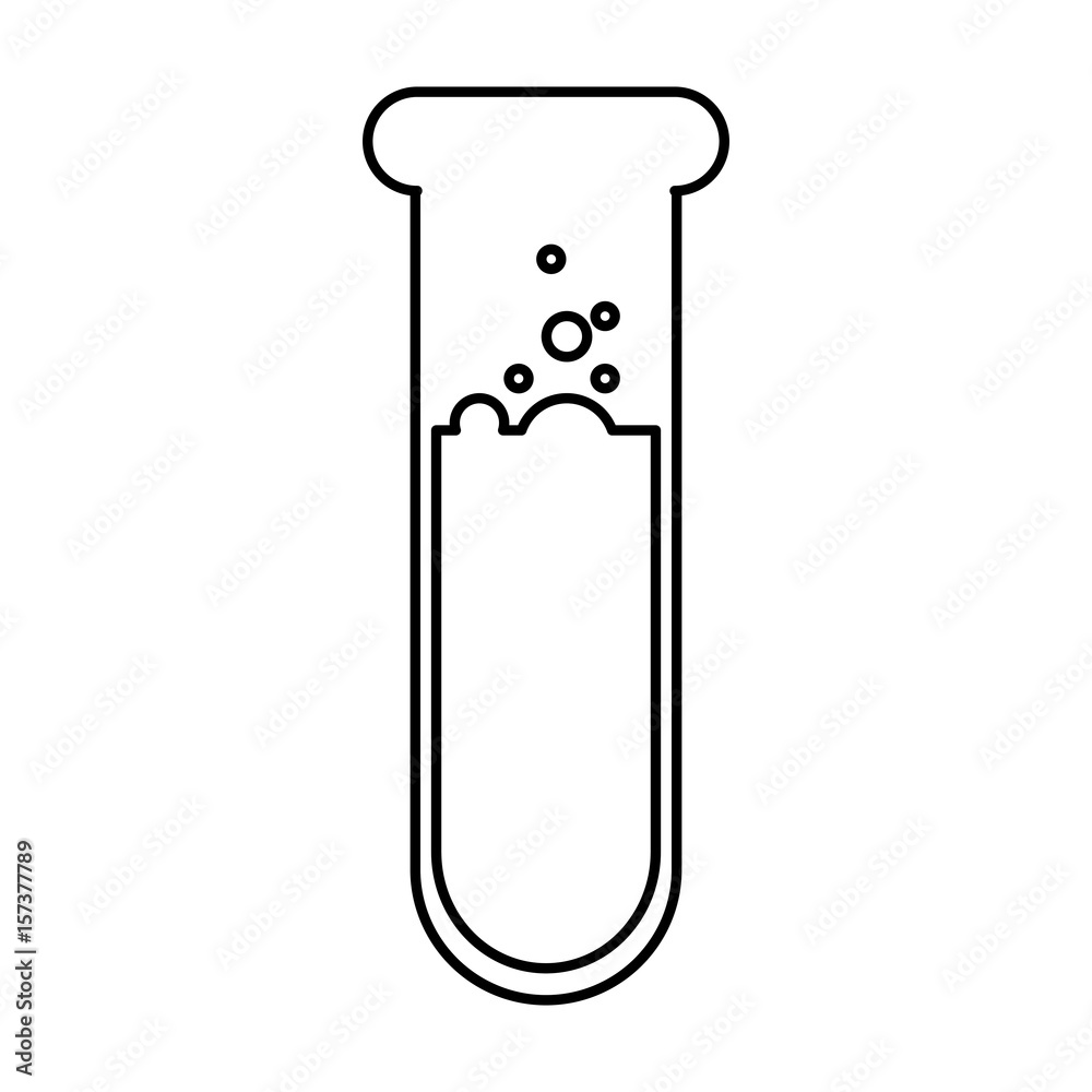 test tube icon over white background. vector illustration test tube icon over white background. vector illustration