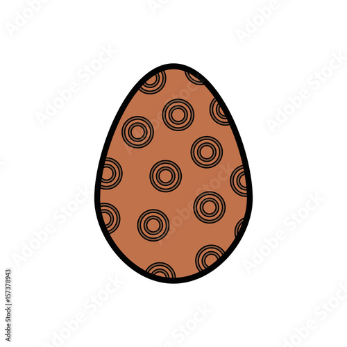 egg easter chocolate vector icon illustration graphic design