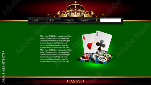 casino advertising design