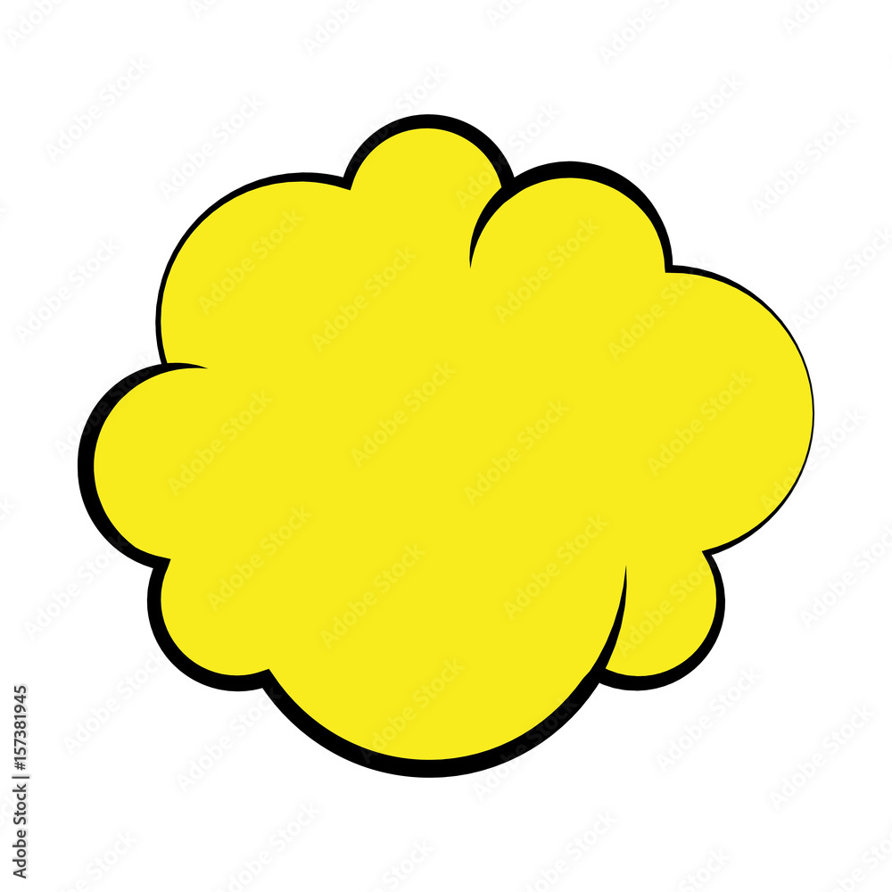 comic expression bubble icon over white background. colorful design. vector illustration comic expression bubble icon over white background. colorful design. vector illustration