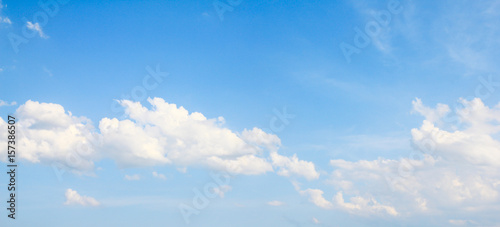 Fototapeta Naklejka Na Ścianę i Meble -  Clouds and blue sky Abstract background.
