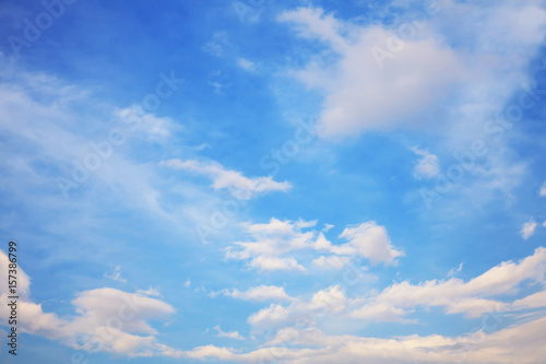 Sky clouds background.