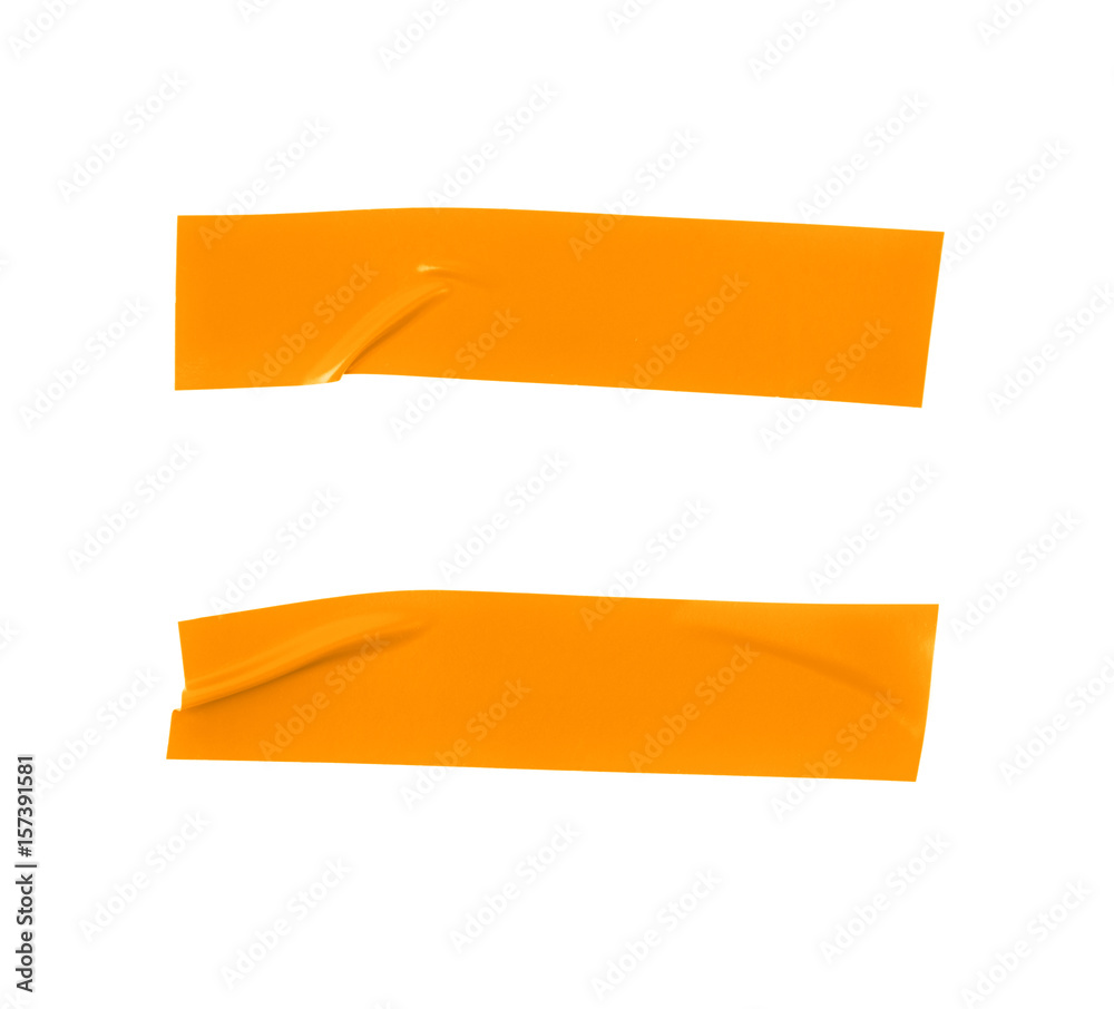 Single piece of insulating tape isolated Single piece of insulating tape isolated